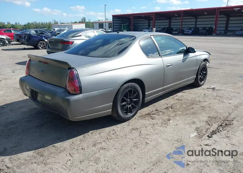 2005 Chevrolet Monte Carlo Ls из США, поврежденный, VIN 2G1WW12E159147571